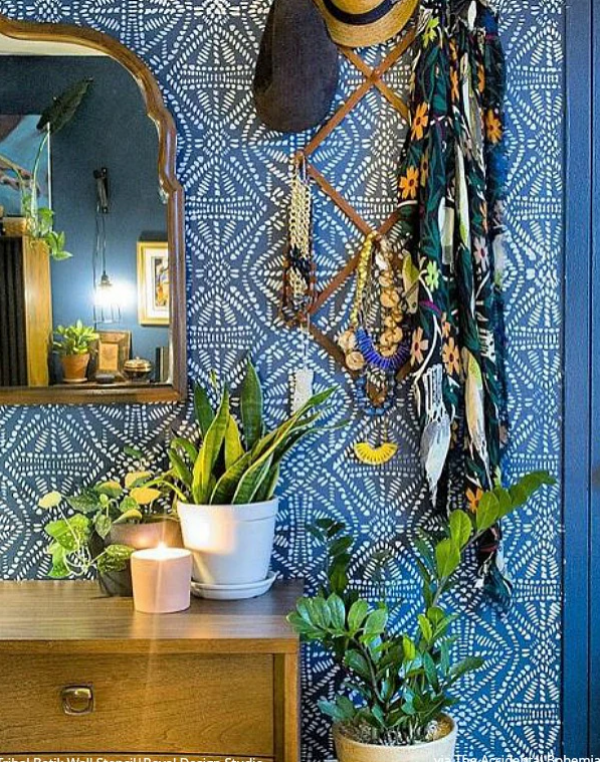 Hiasan Dinding Kain Batik Tradisional